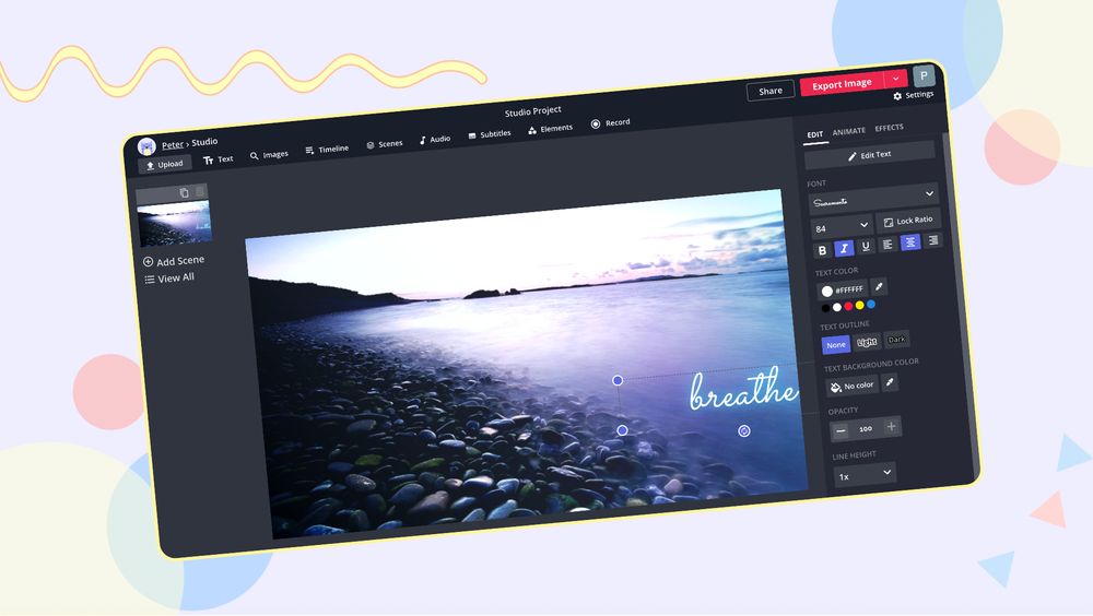 An Online Wallpaper Editor for Any Computer