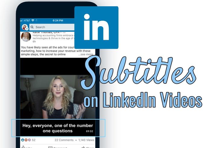 How To Add Subtitles To a LinkedIn Video