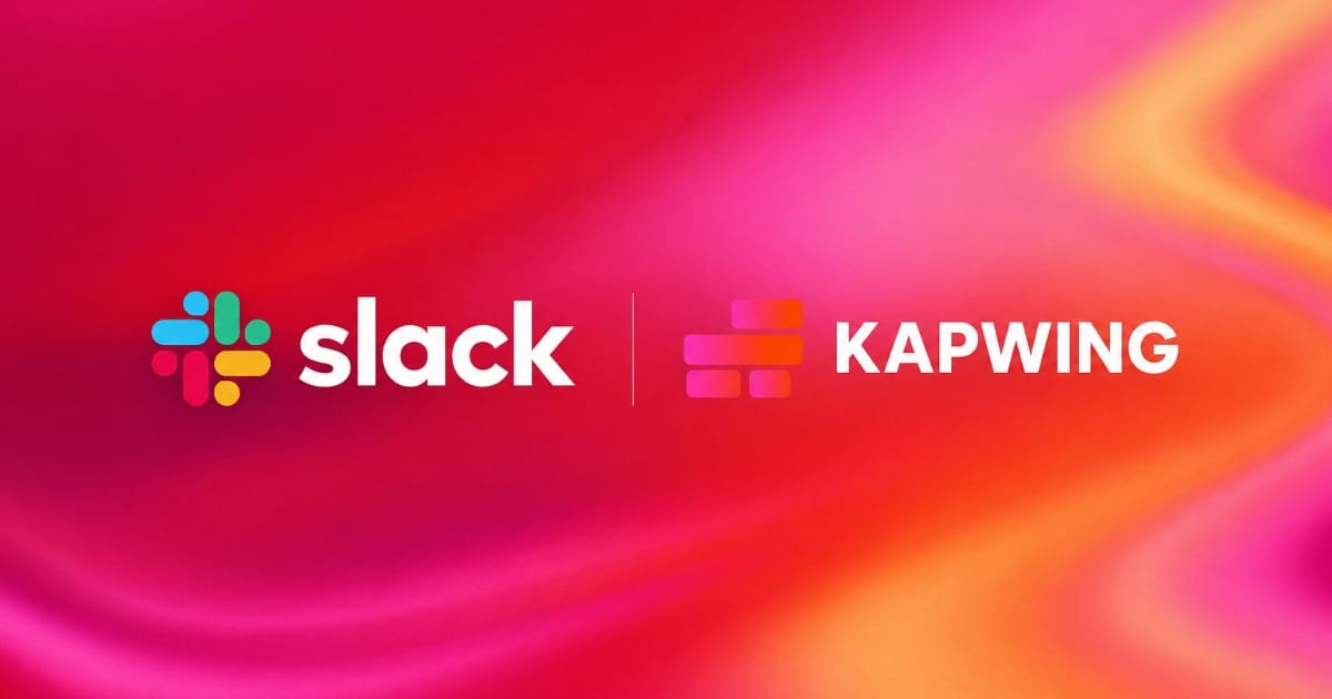 Introducing Kapwing in Slack