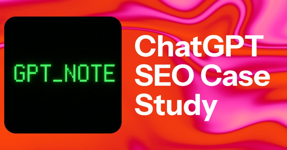 Using ChatGPT to Boost SEO: A Case Study