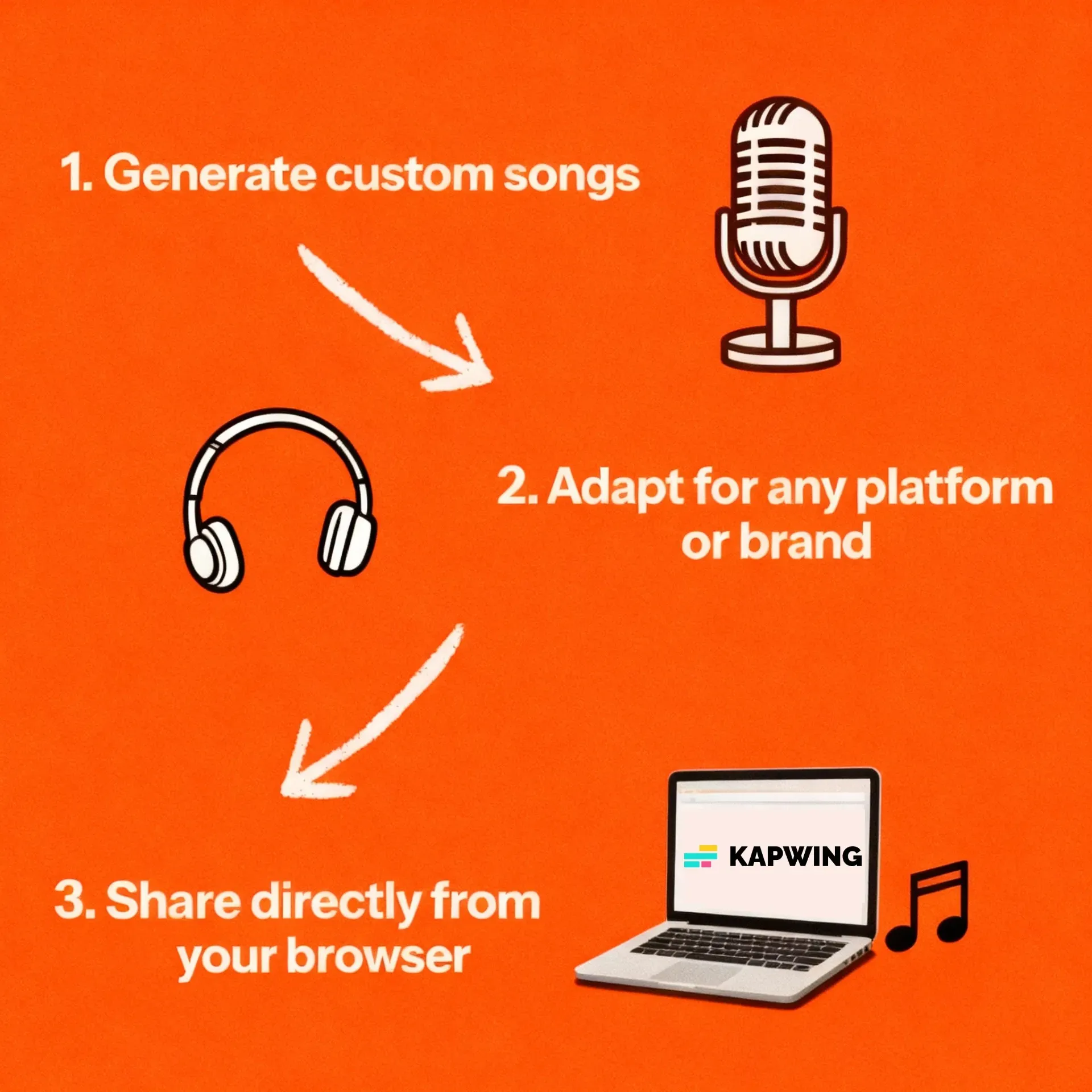 How to Use Kapwing's AI Song & Sound Effect Generator (Kai)