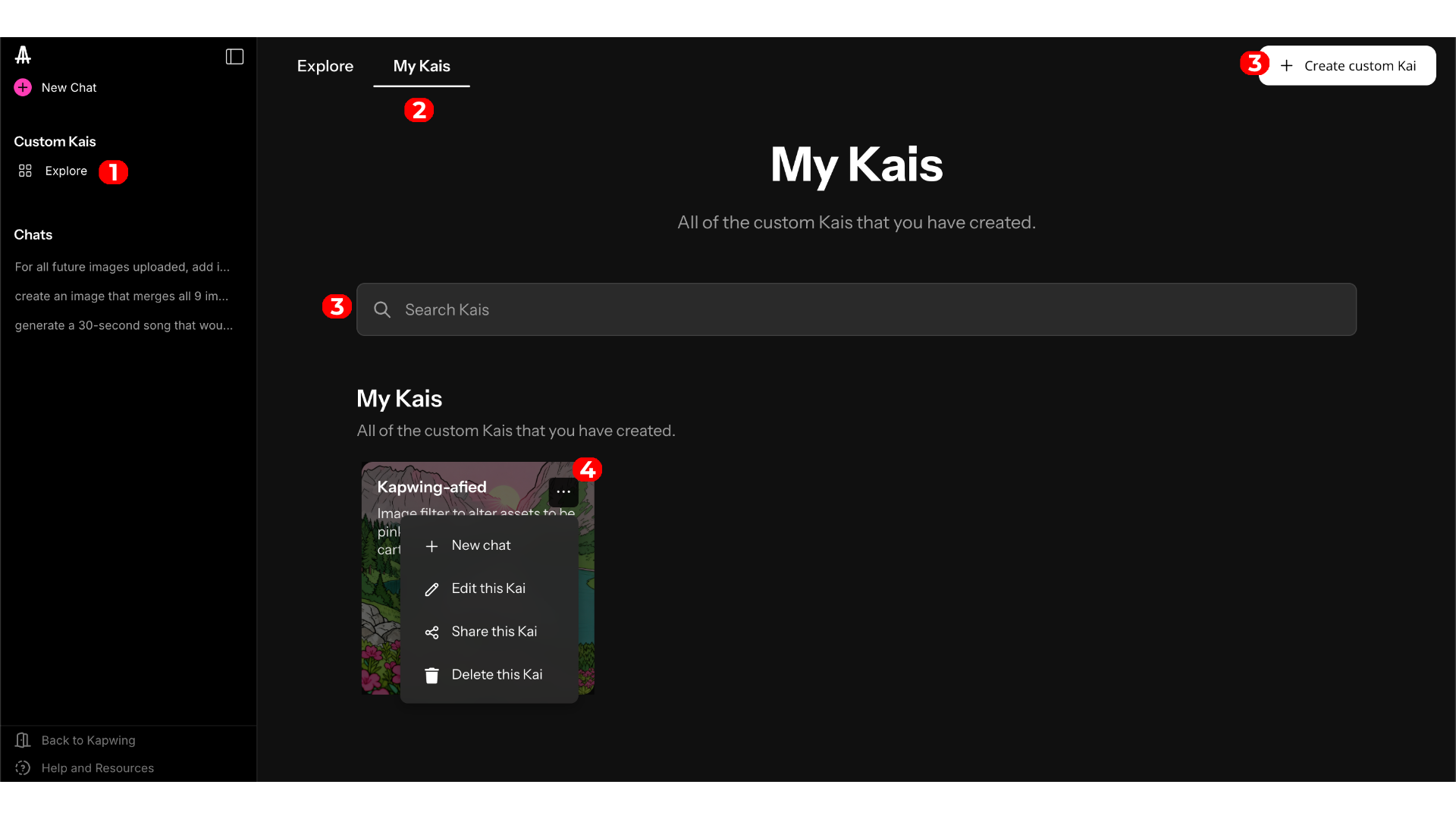 How to Create a Custom Kai