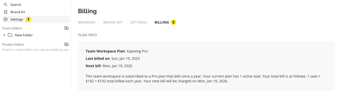 How to Cancel My Kapwing Paid Plan?
