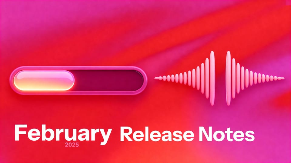 Kapwing February 2025 Release Notes