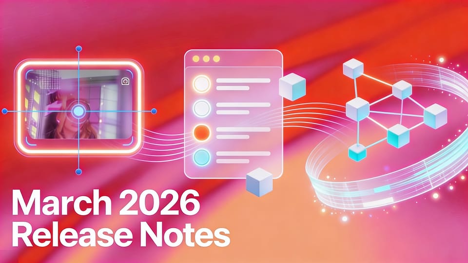 Release Notes - March 2026