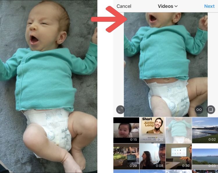 How to Stop Instagram from Zooming in on Videos 