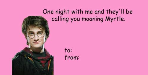 harry potter valentines meme