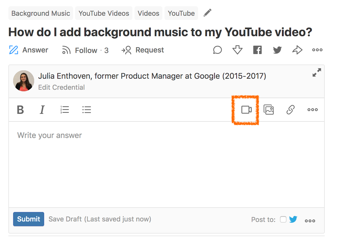 How to Post Videos to Quora