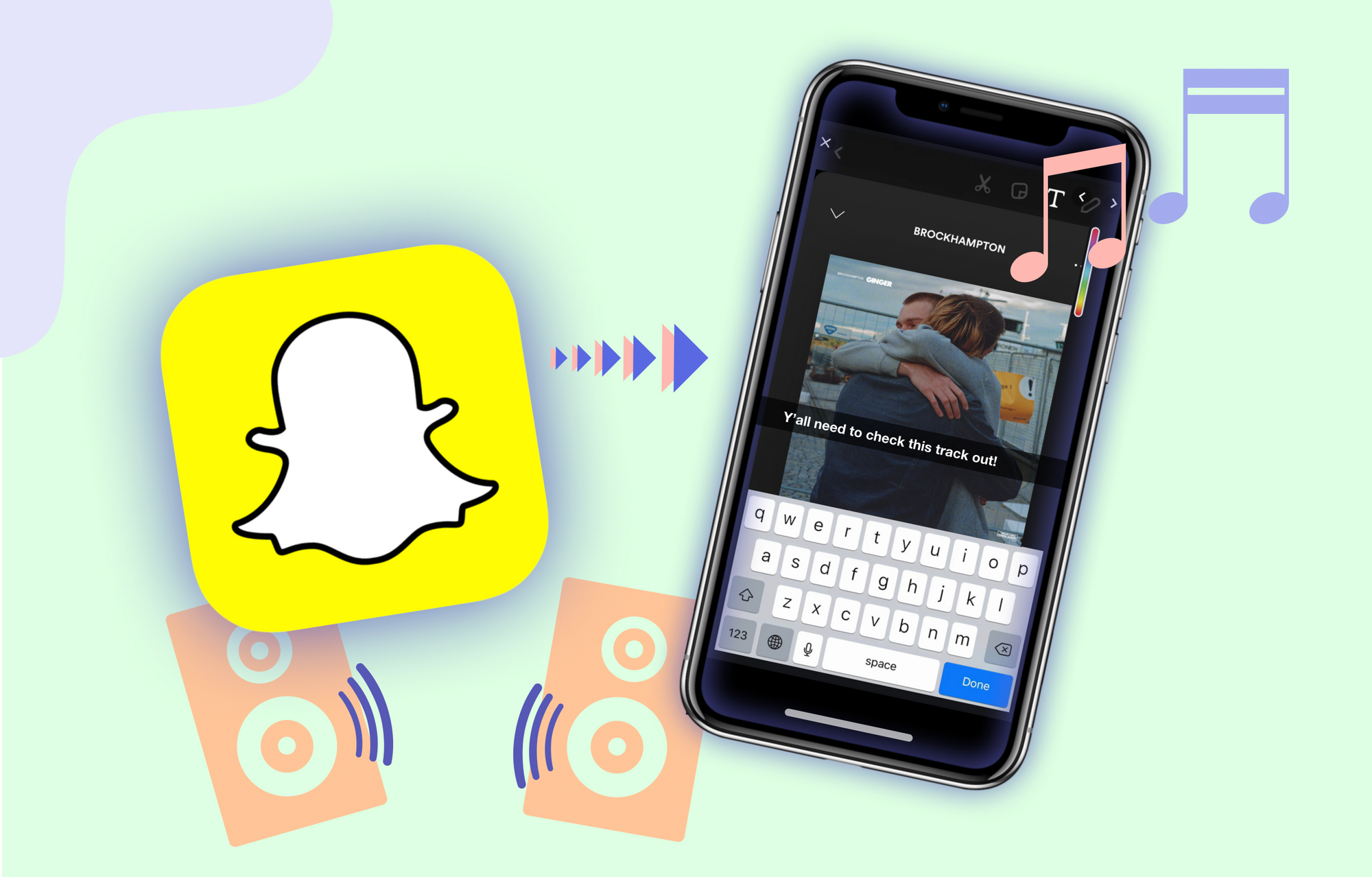 How to Add Any Music to Snapchat | Sleck