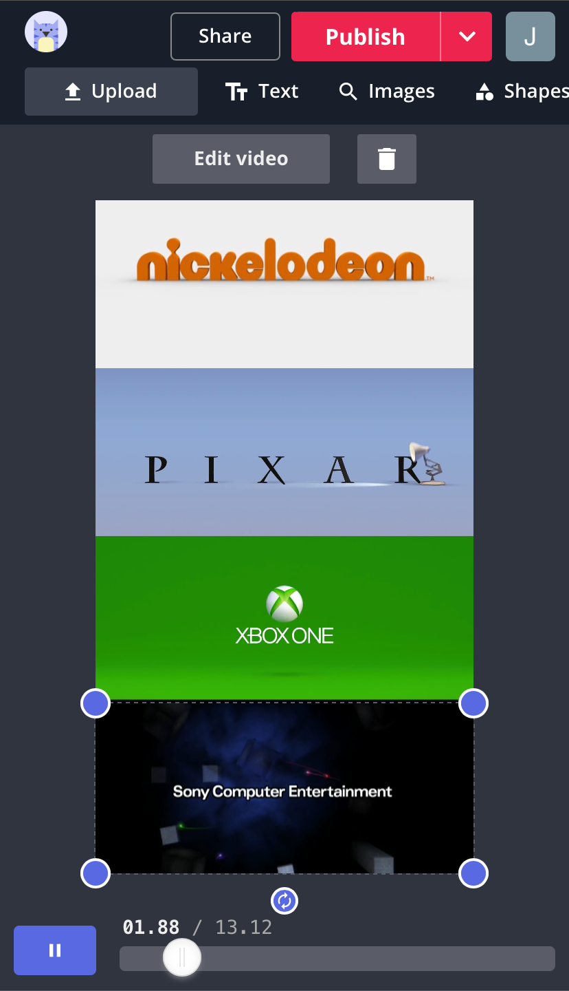 Free Video Layer Editor by Kapwing