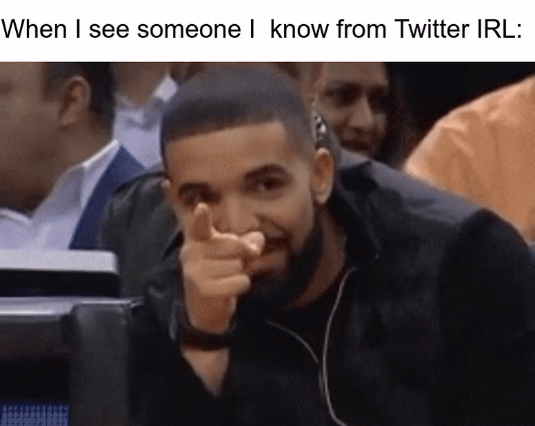 An example of the Drake Pointing GIF meme. 