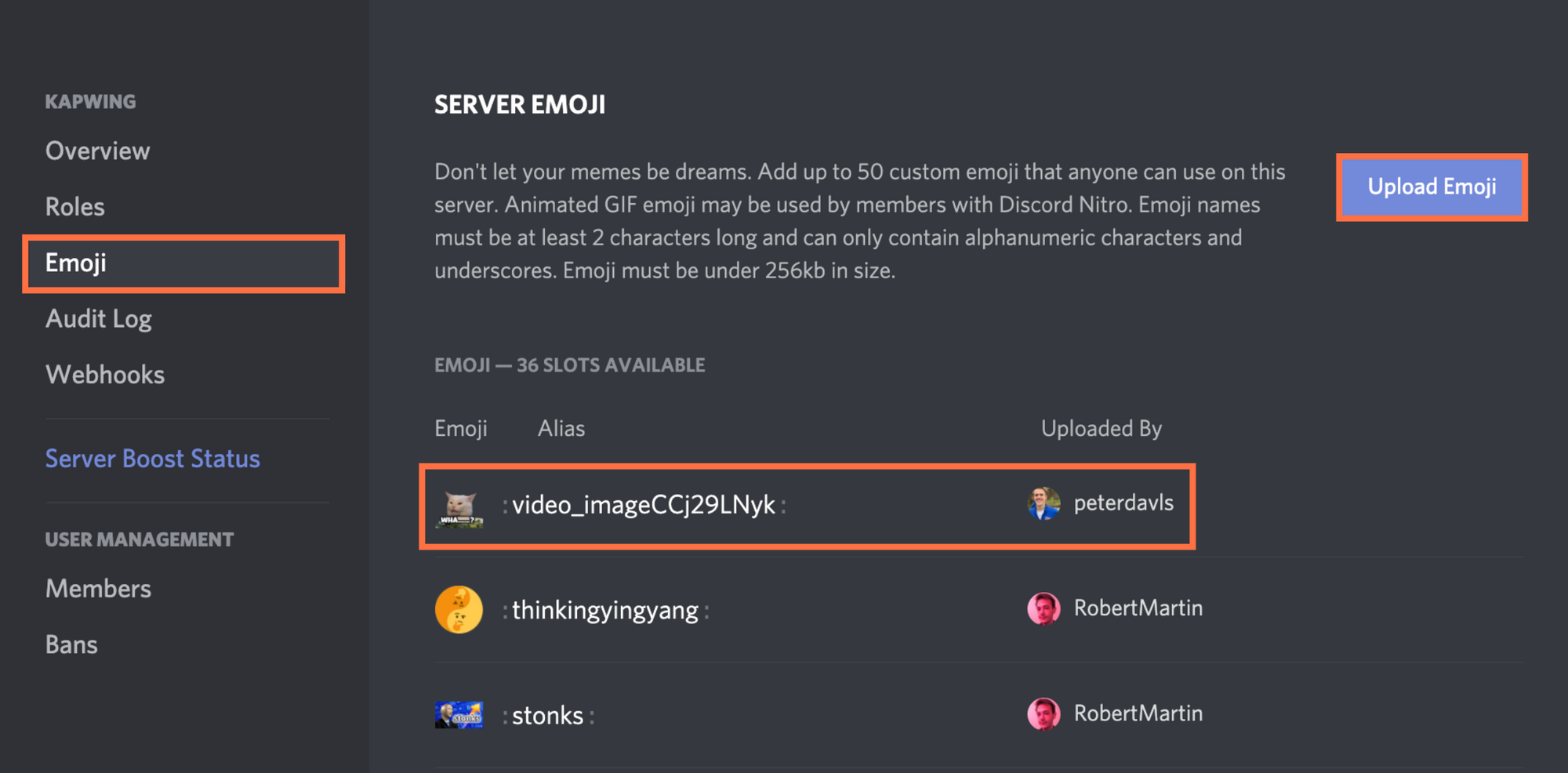 Featured image of post Animated Custom Discord Emojis / In addition to the 50 static custom emojis, if you have discord nitro you&#039;ll have an extra 50 slots available for animated ones too!