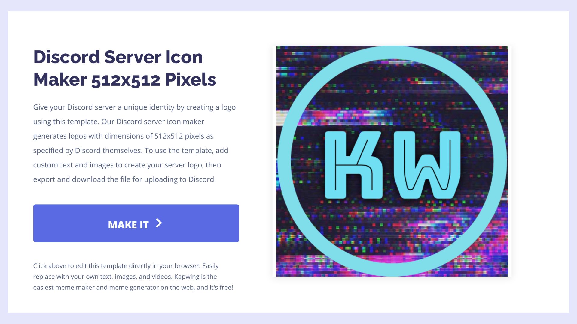 Create an neon animated discord logo, icon, banner gif by Tanjimfx