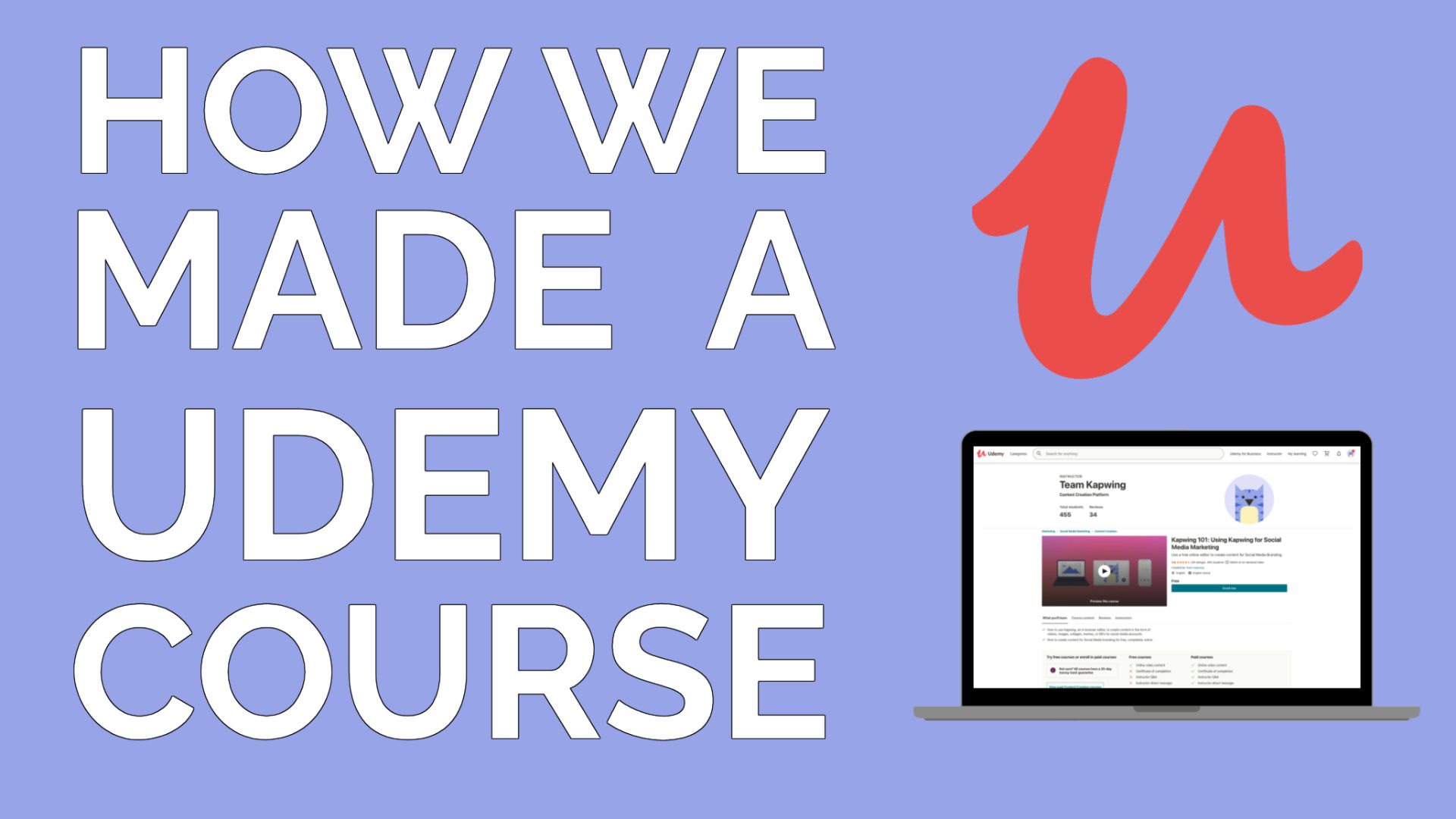 How I Created My First Udemy Course From Scratch
