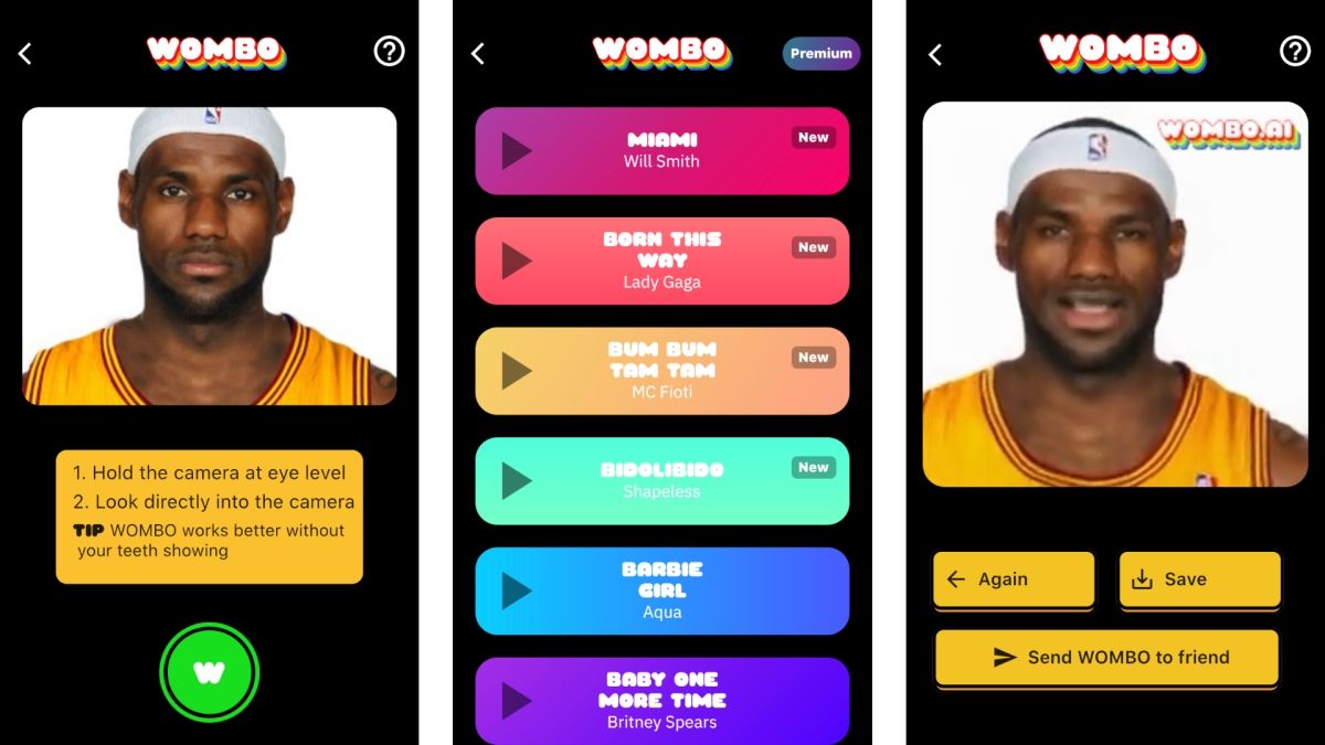 Wombo AI App 