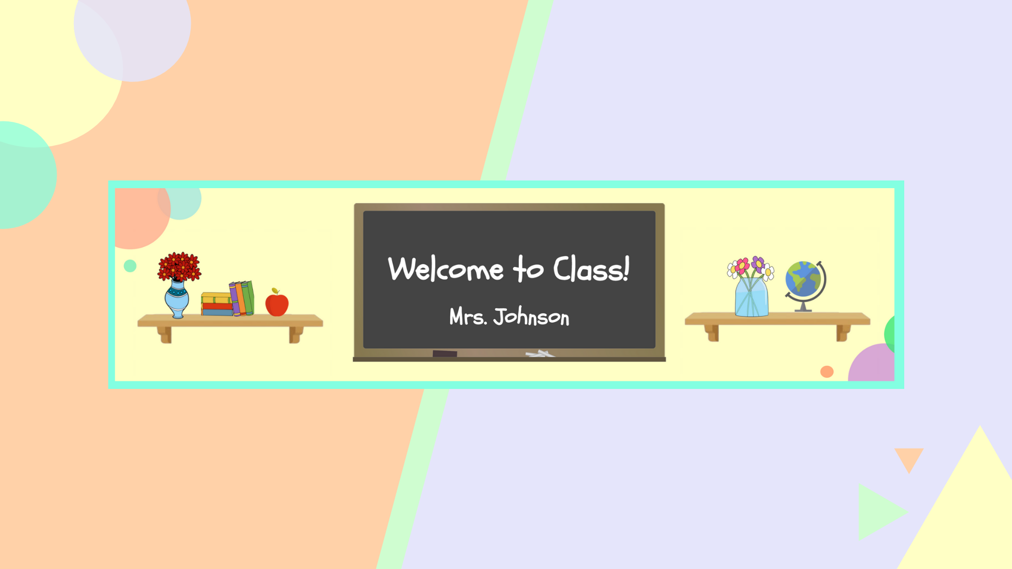 How to Make a Google Classroom Banner For Classroom Banner Template