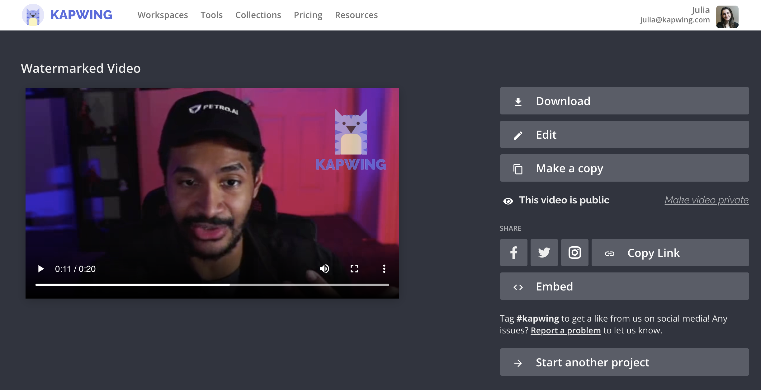 Kapwing: Make video and GIF memes online