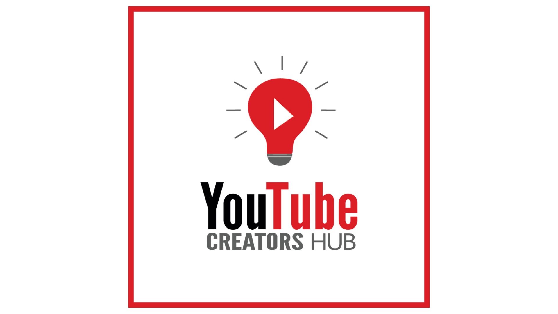 The cover art for the YouTube Creators Hub podcast. 