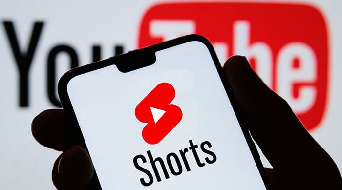 An image displaying the YouTube Shorts logo