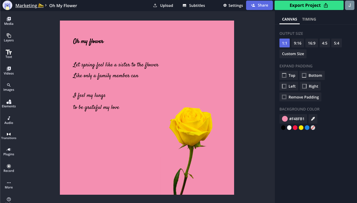 How to Make Aesthetic Poem Art Online