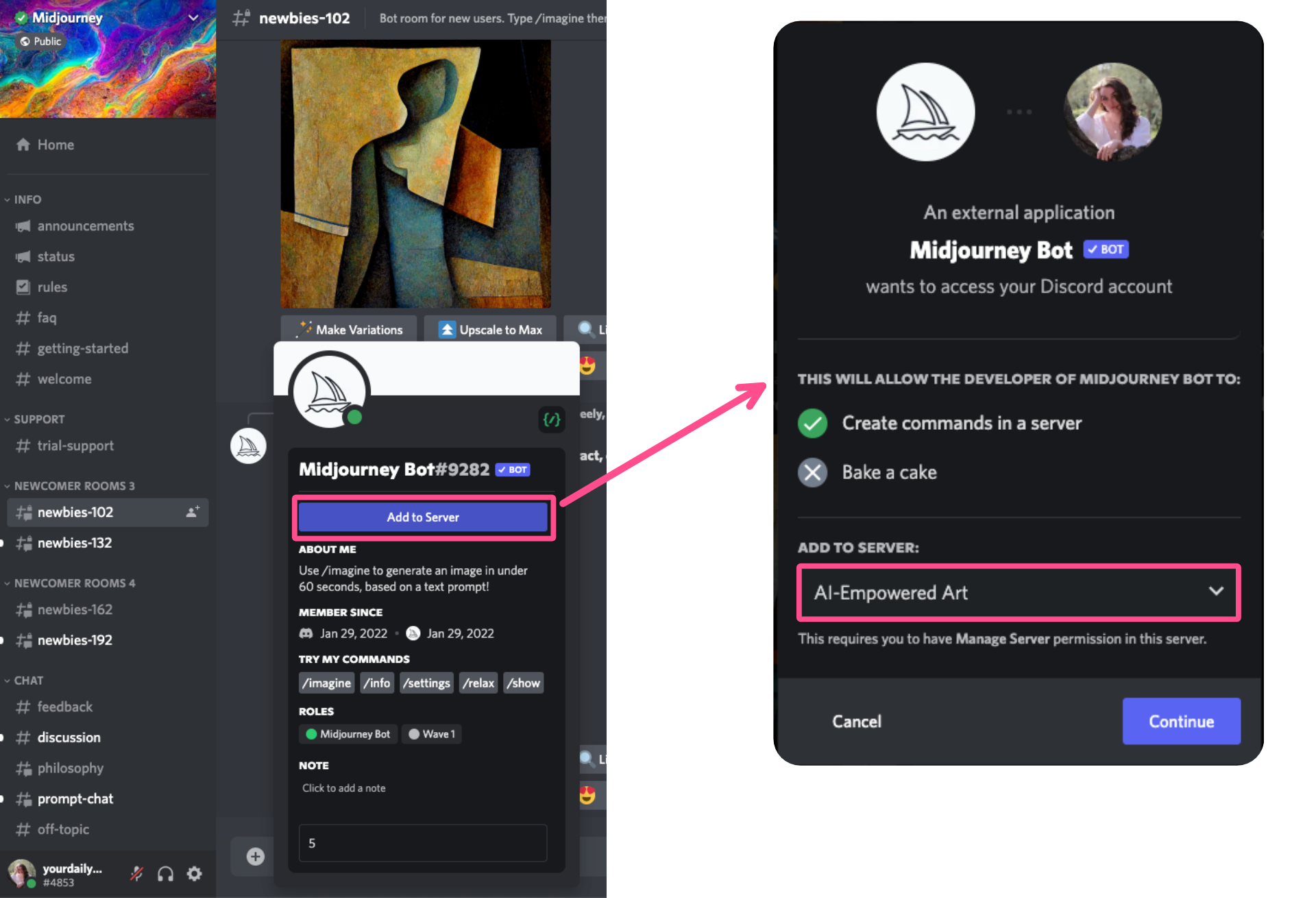 How to Create a Discord Bot to Download Midjourney Images