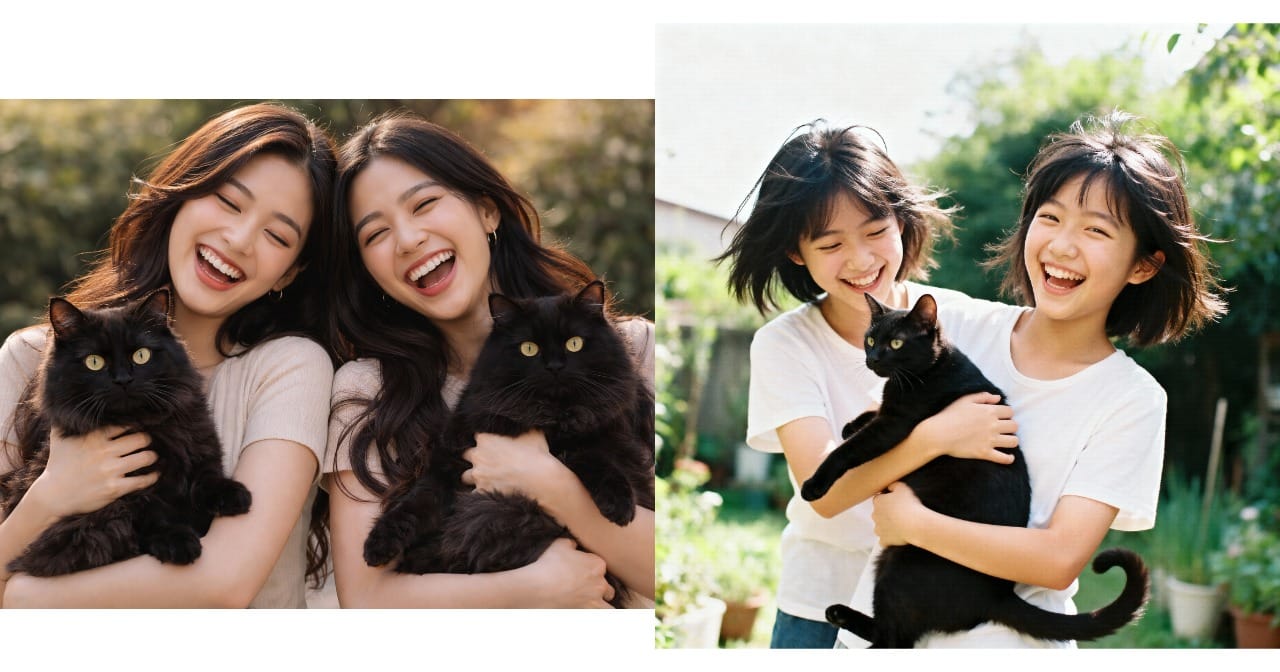 Side by side comparison of 2 images, one generated with ChatGPT and one with Seedream