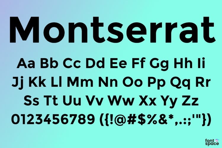Montserrat is a clean, dependable font that keeps Valentine’s Day video captions easy to read on any screen.