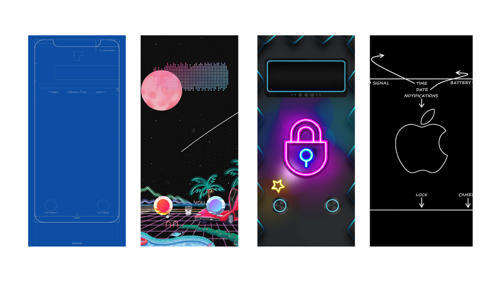 How to Make an iPhone X Lock Screen