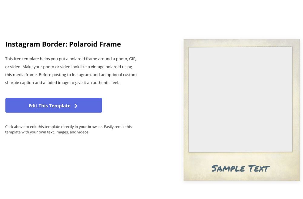 How to Make a Picture Look Like a Polaroid