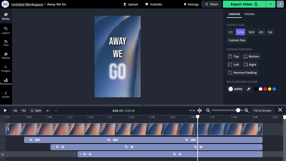 How to Make a Spotify Canvas for Free Online