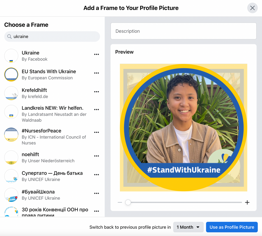 How to Add the Ukrainian Flag to Facebook, Twitter, and TikTok
