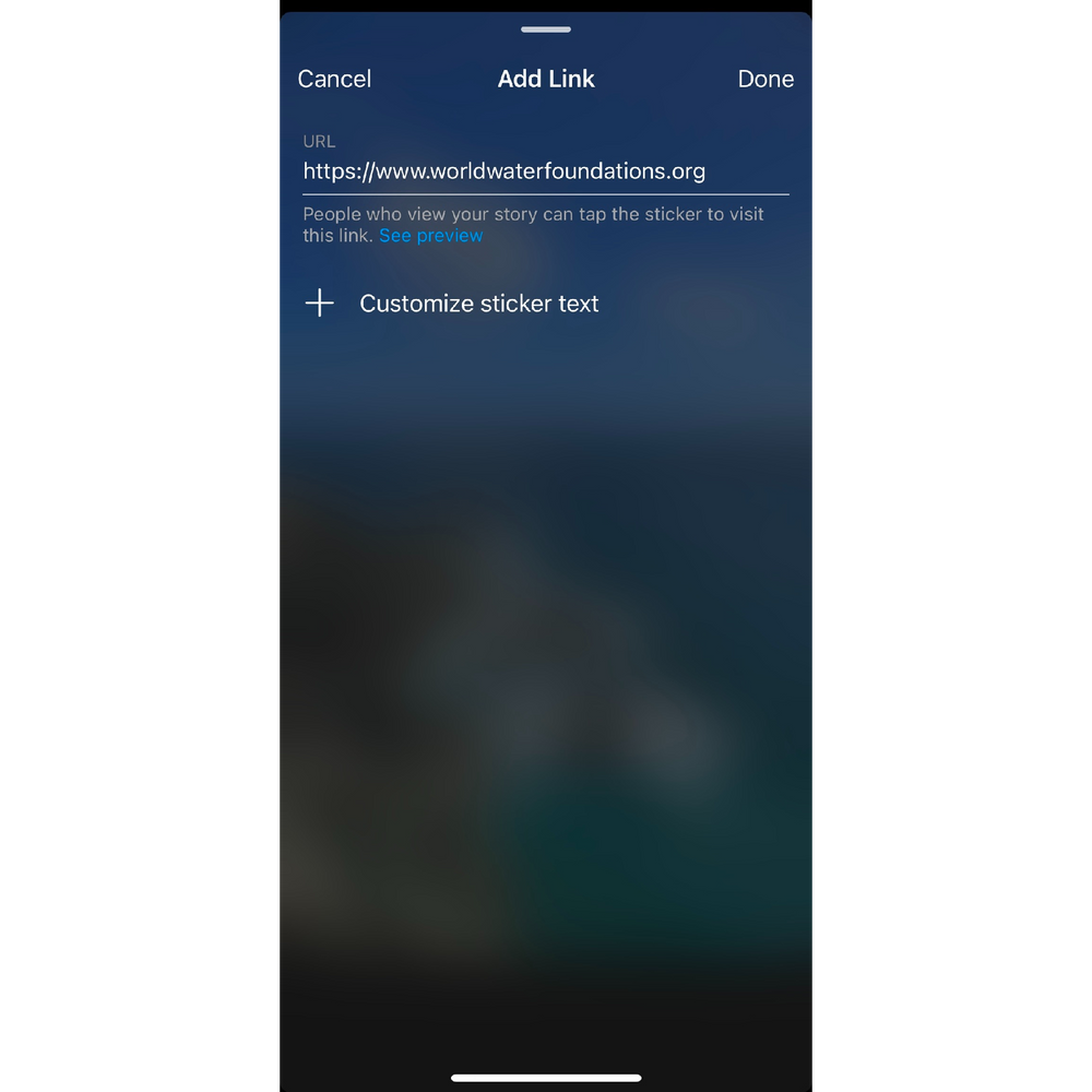 How to Add a Donation Sticker to Instagram for Earth Day
