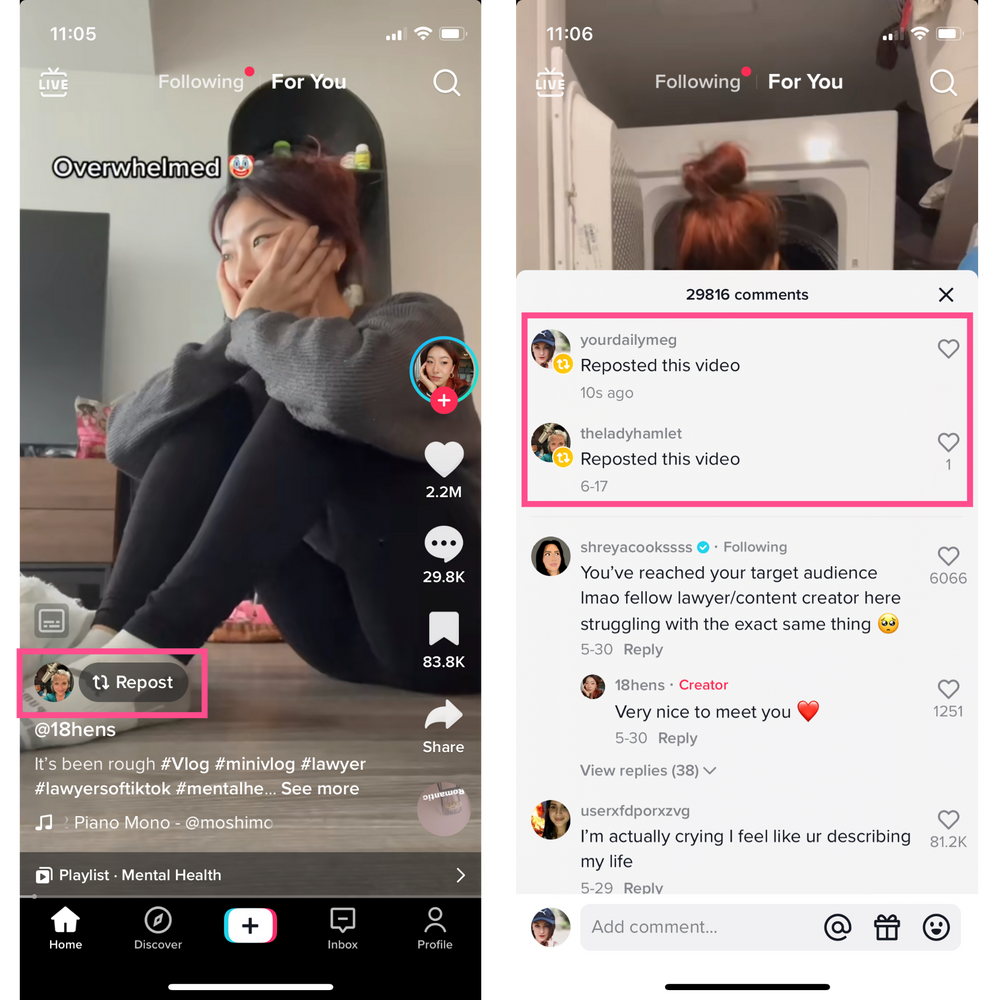 How To Repost A TikTok With The Repost Button how-to-repost-a-tiktok-with-the-repost-button
