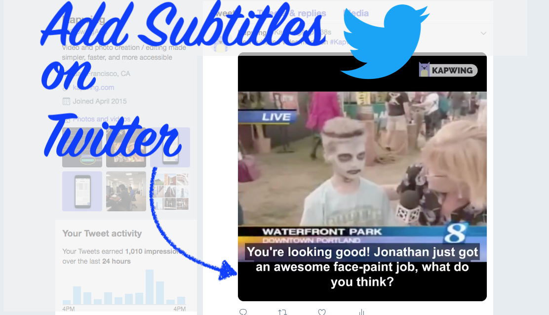 How to Add Captions to a Twitter Video