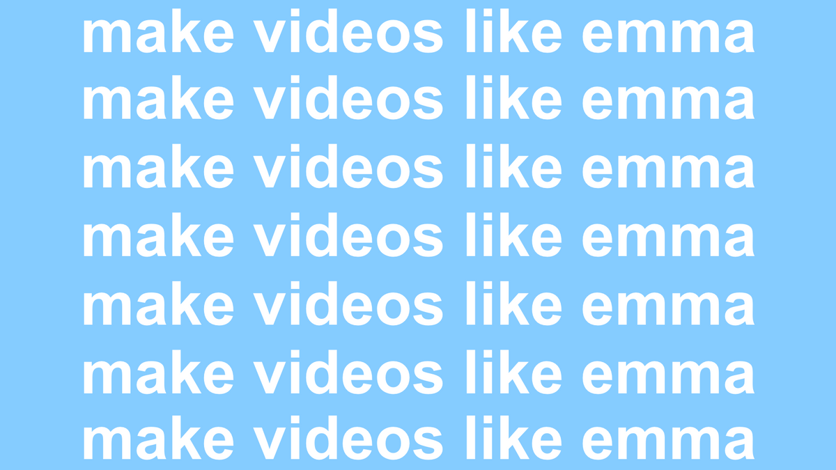 How to Make Videos Like Emma Chamberlain