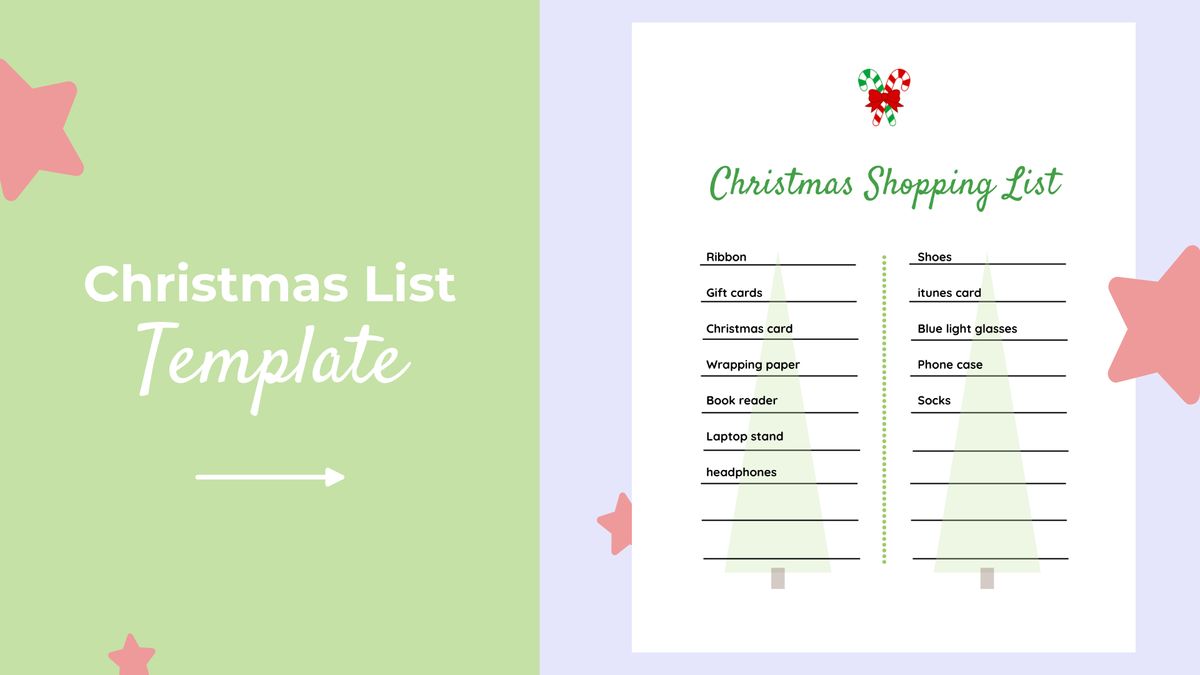 How to Create a Christmas List Online (Free Template)