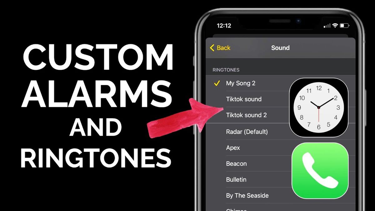 Gylden Uændret Uafhængig How to Make a TikTok Sound Your Ringtone or Alarm on iPhone and Android