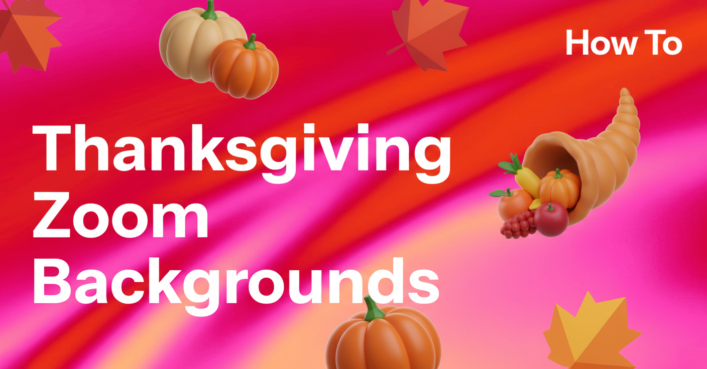20 Thanksgiving Zoom Backgrounds for a Virtual Gathering