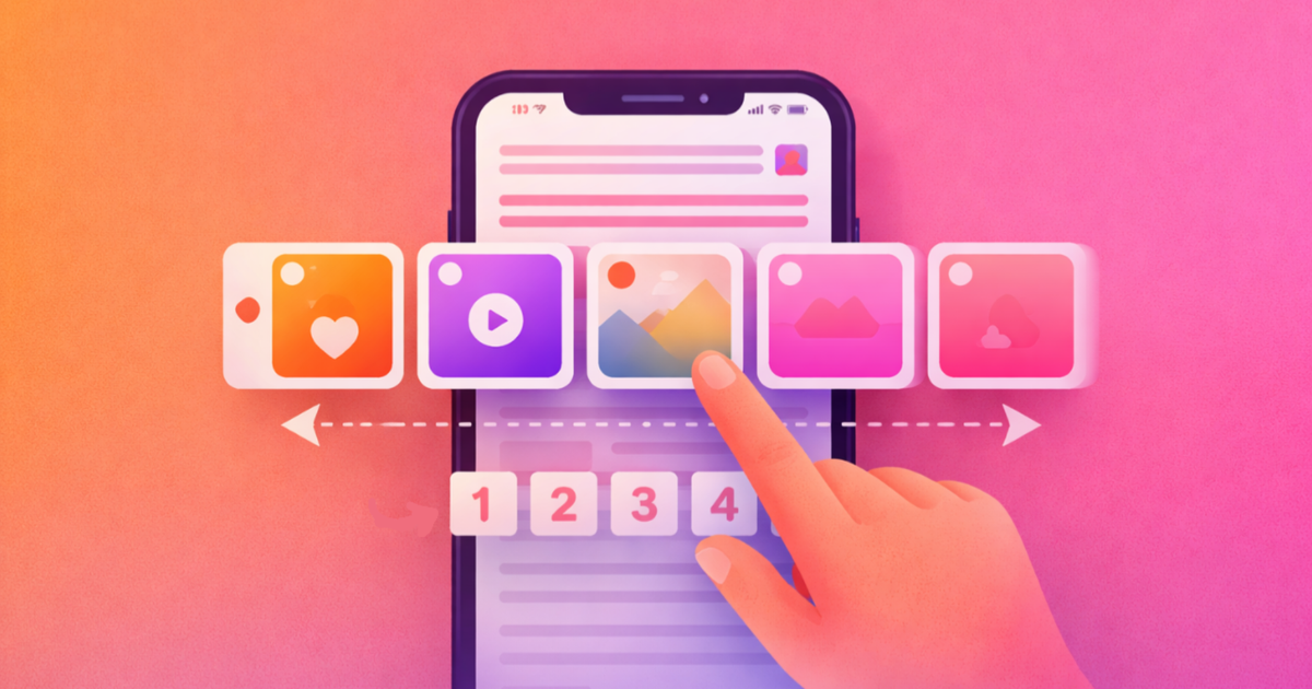 How to Change the Order of an Instagram Carousel Post (2026)