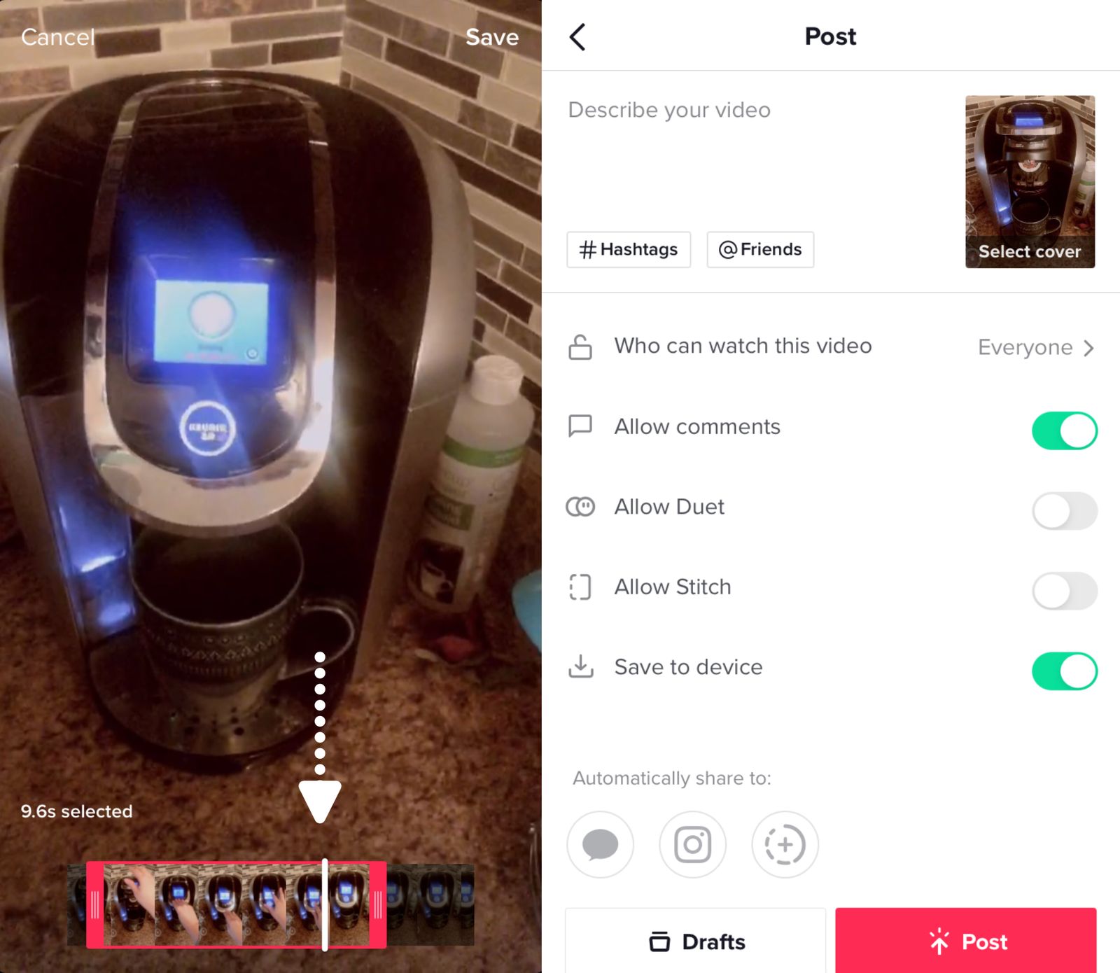 How to Trim Videos on TikTok
