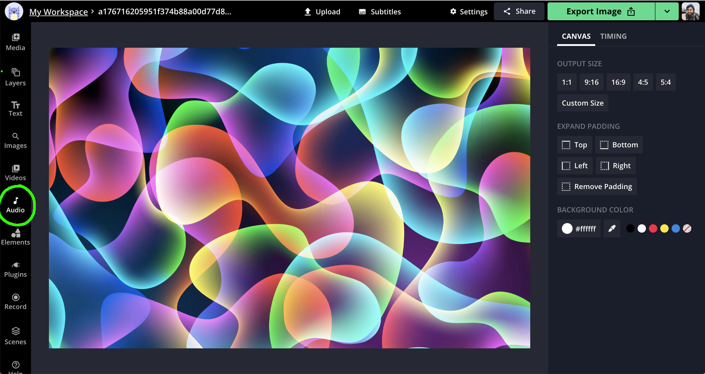 How to Overlay Audio on an Image or Video