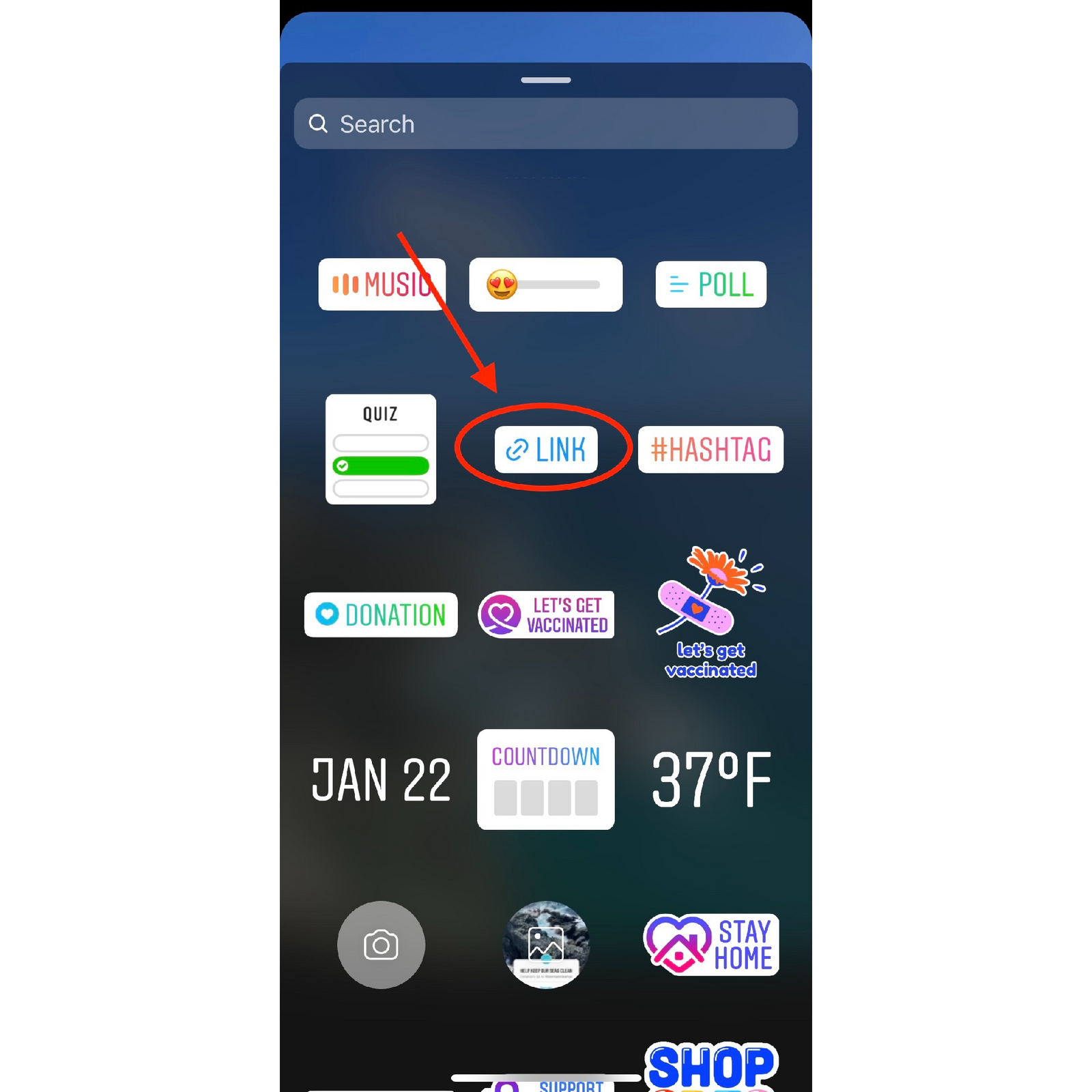 How to Add a Donation Sticker to Instagram for Earth Day