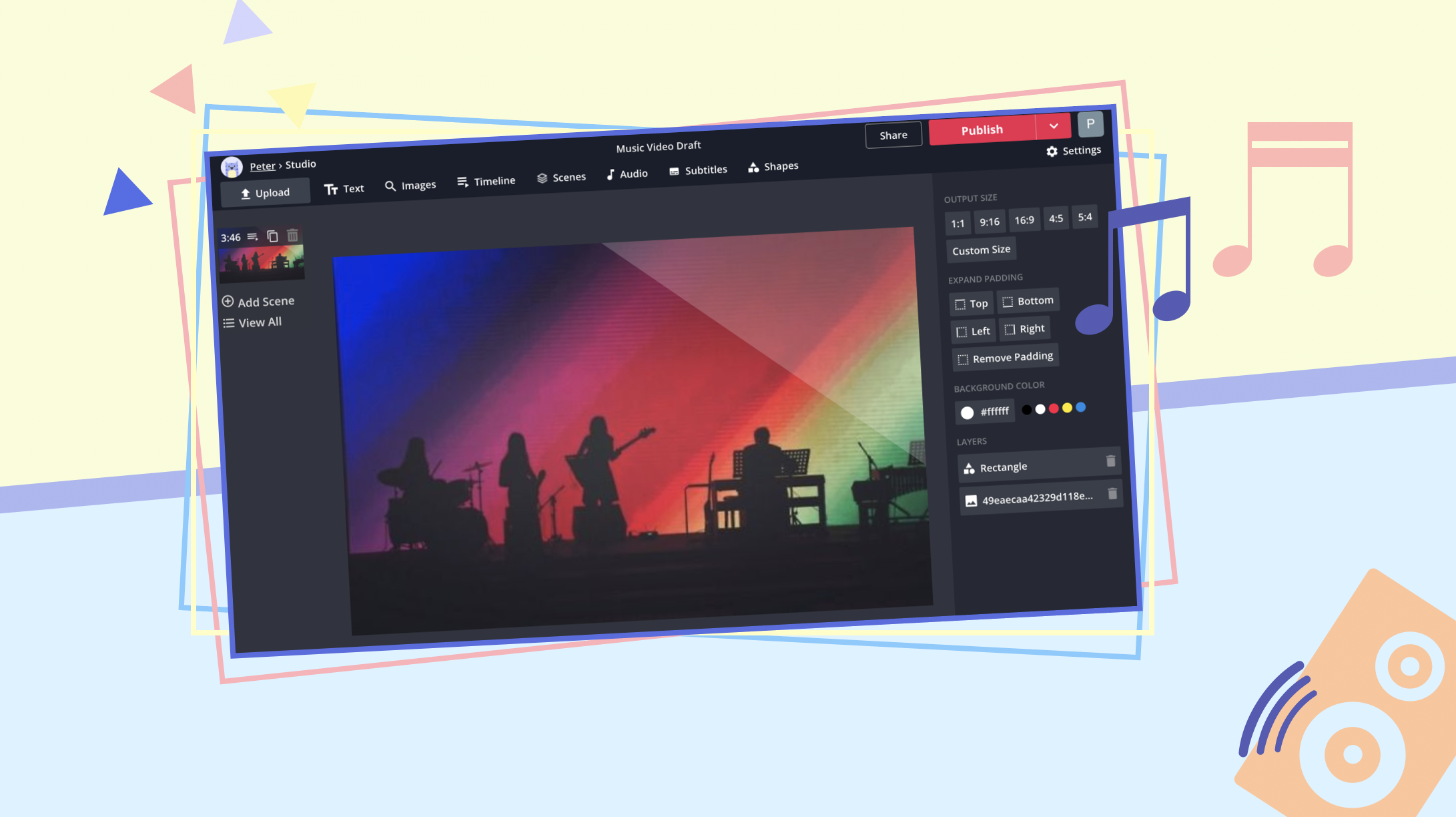 How to Make & Edit a Music Video Online