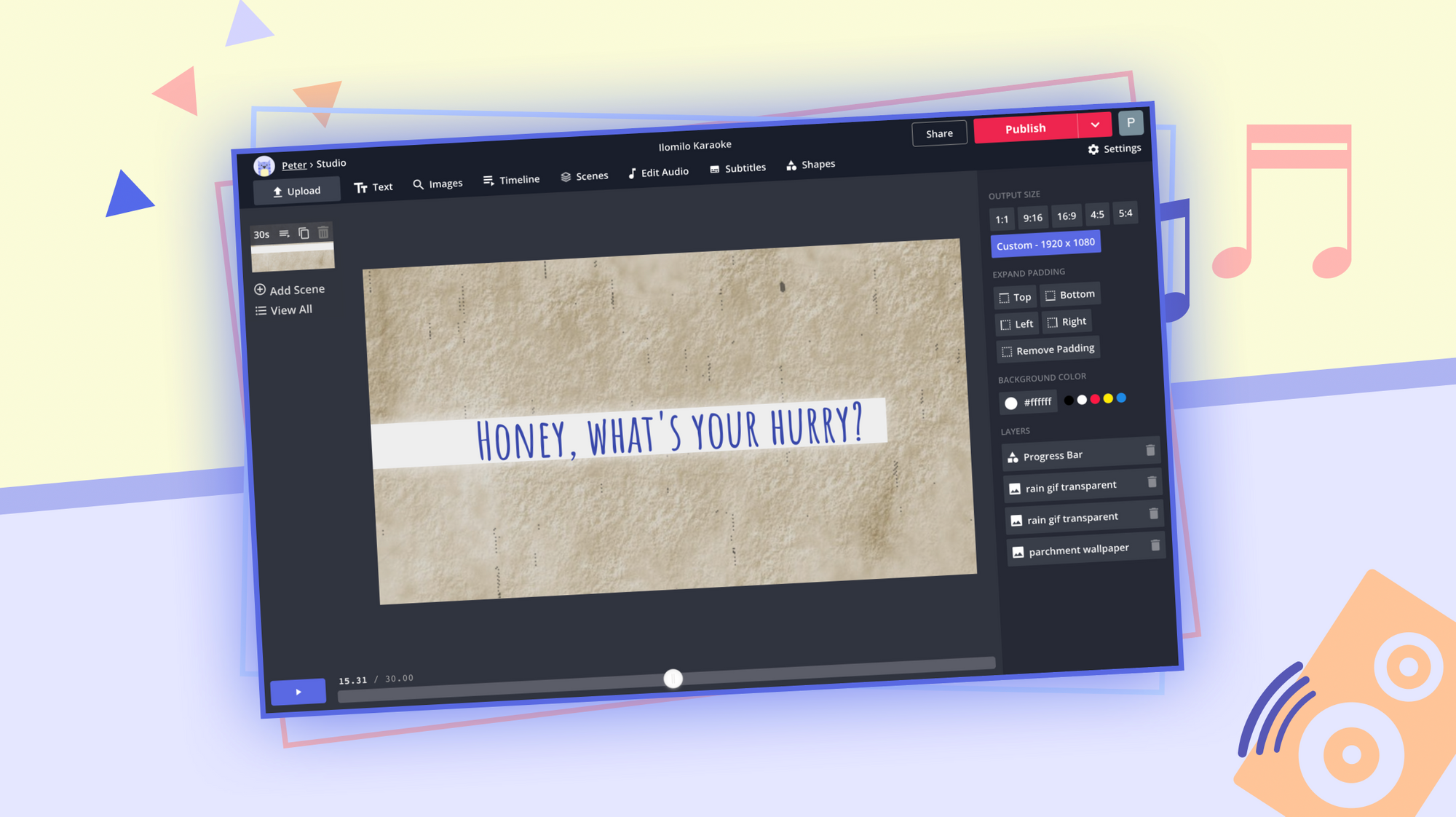How to Make a Custom Karaoke Video Online