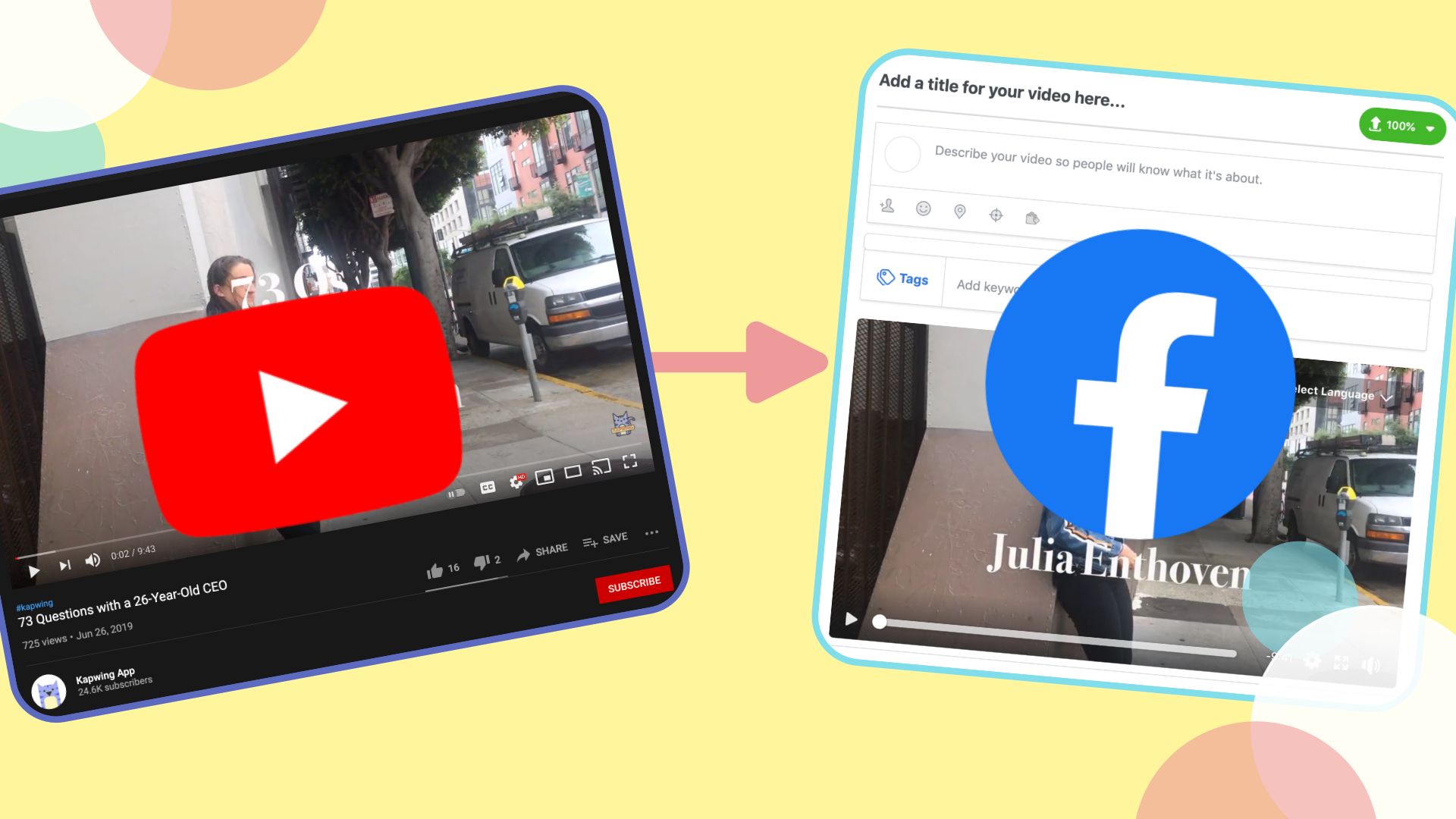 How to Repost a YouTube Video on Facebook