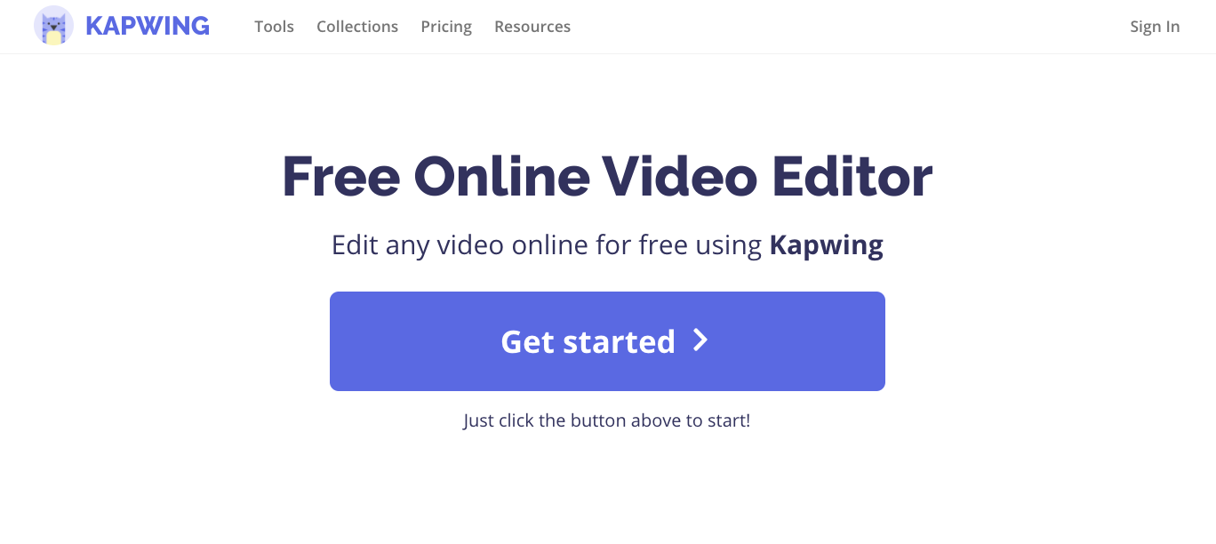 Editing Video Kapwing Resources