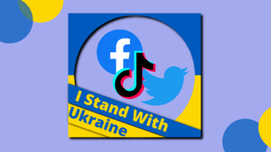 Как добавить украинский флаг в Facebook, Twitter и TikTok