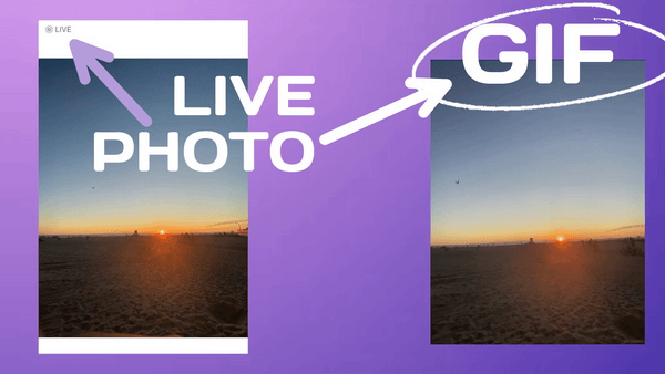 How to Convert Live Photo to GIF