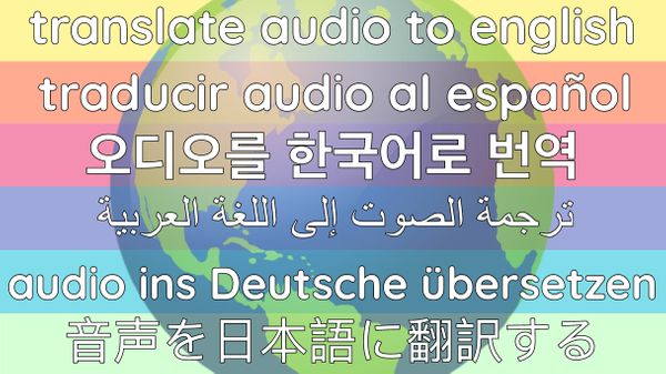 How to Translate MP3 and M4A Audio Files Online