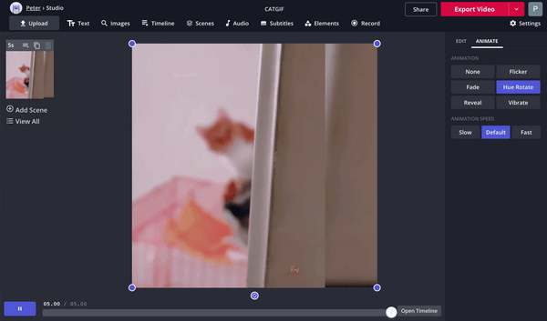 How to Make a Color Changing GIF Online